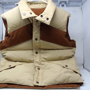 Vintage Reversible Sunshine Puffer Vest